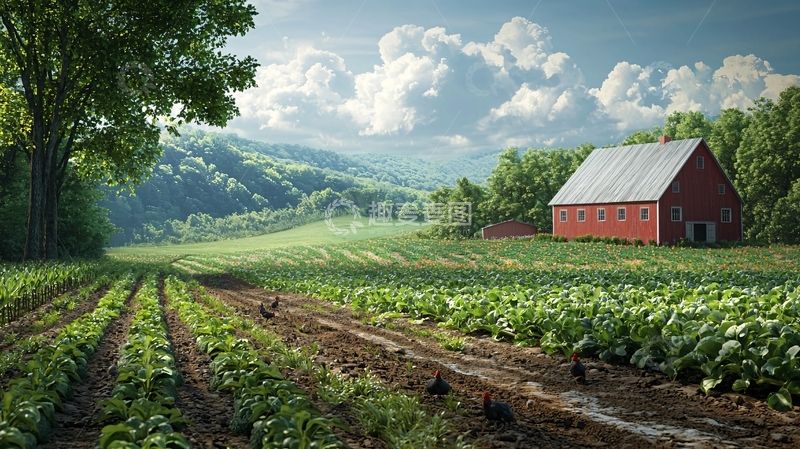 高清大图下载【趣麦麦图】乡村田园风光