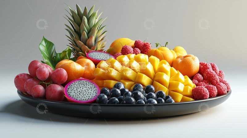 高清大图下载【趣麦麦图】水果拼盘