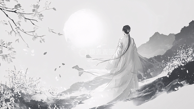 高清大图下载【趣麦麦图】水墨画