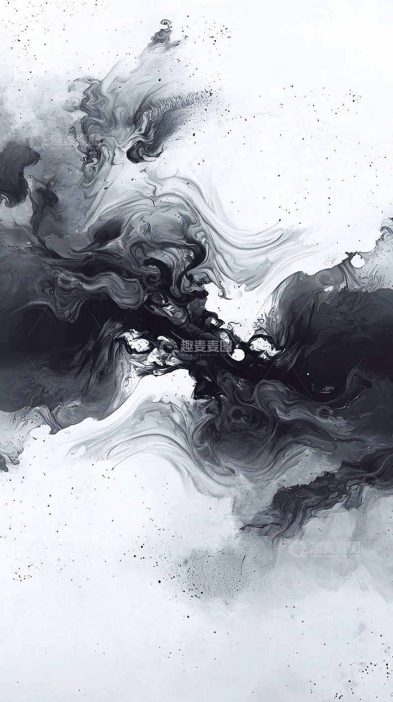 高清大图下载【趣麦麦图】水墨画