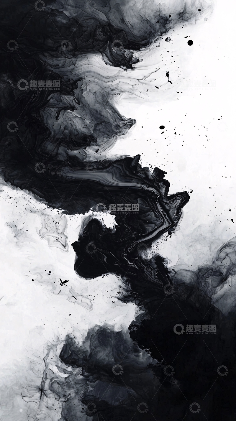 高清大图下载【趣麦麦图】水墨画
