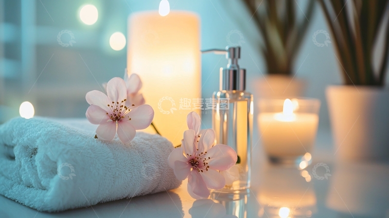 高清大图下载【趣麦麦图】香氛疗愈环境
