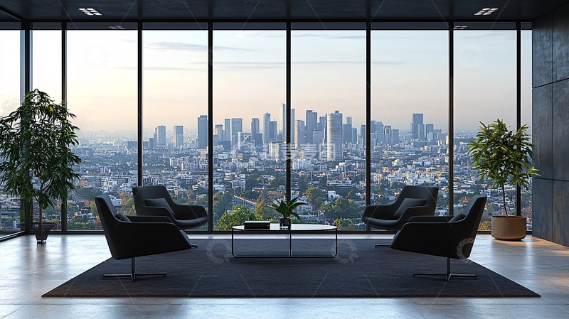 高清大图下载【趣麦麦图】豪华现代办公室