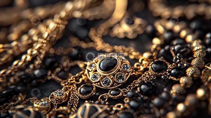 高清大图下载【趣麦麦图】黄金珠宝首饰