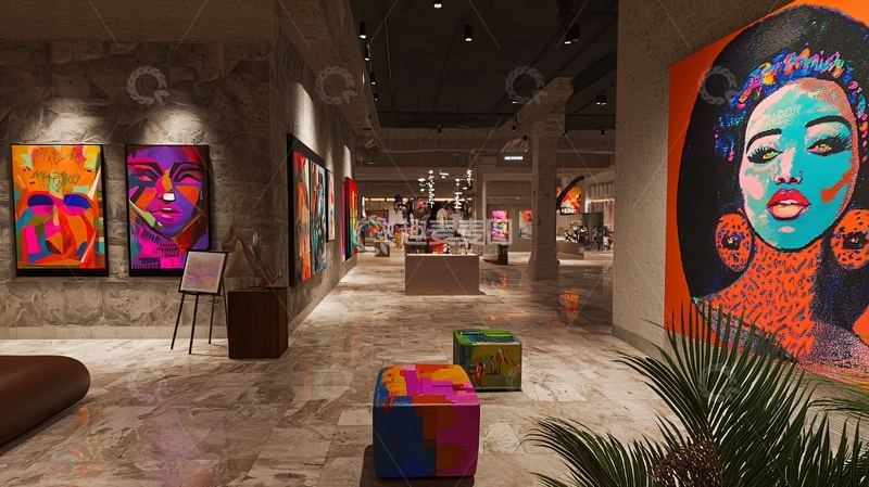 高清大图下载【趣麦麦图】艺术画廊