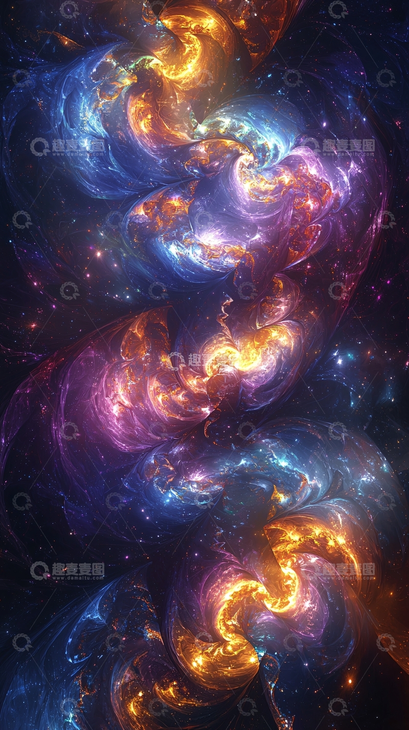 高清大图下载【趣麦麦图】梦幻星云