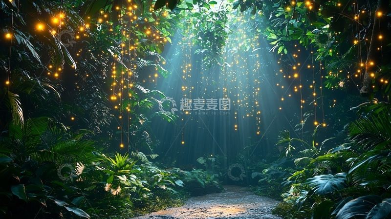 高清大图下载【趣麦麦图】神秘森林