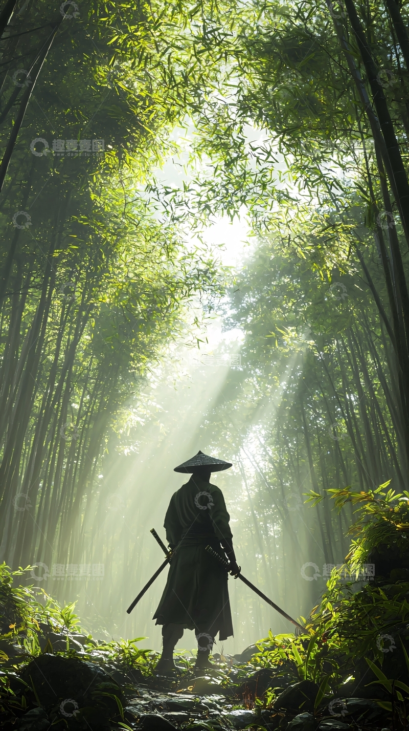 高清大图下载【趣麦麦图】武士