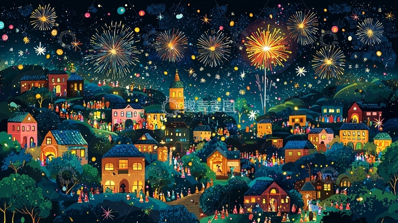 高清大图下载【趣麦麦图】节日庆祝