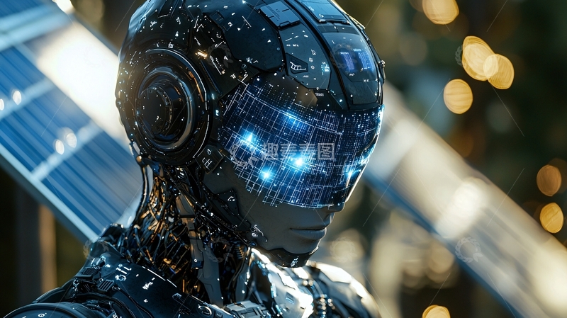 高清大图下载【趣麦麦图】未来感机器人头像