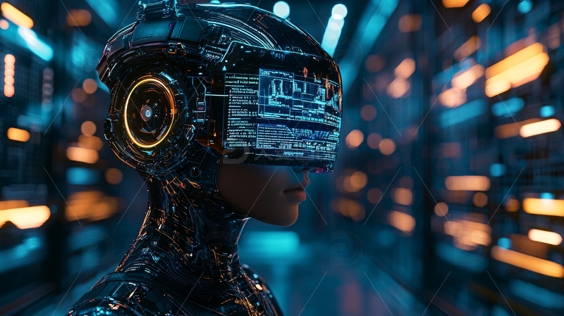 高清大图下载【趣麦麦图】未来科技感头戴设备