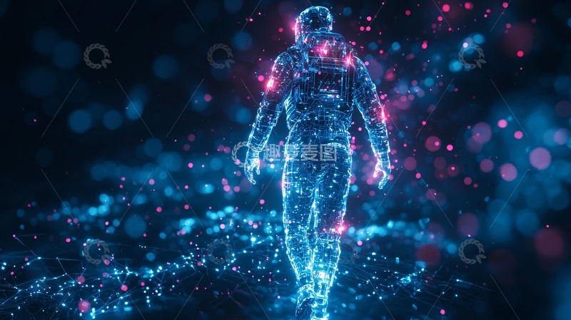 高清大图下载【趣麦麦图】数字人