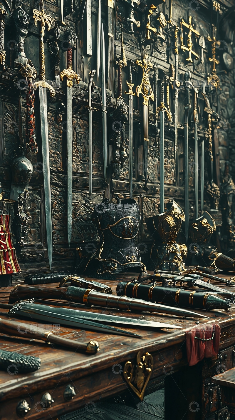 高清大图下载【趣麦麦图】兵器库