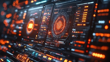 未来科技感操作界面