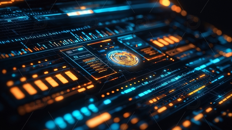 高清大图下载【趣麦麦图】科技感仪表盘界面