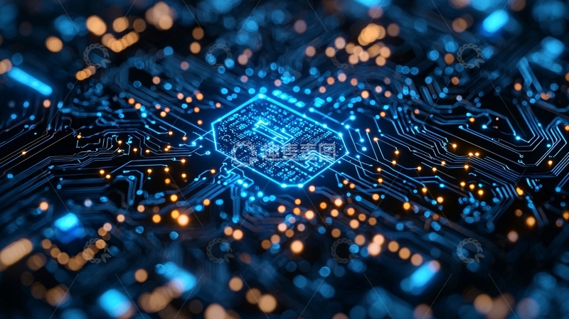 高清大图下载【趣麦麦图】科技感电路板