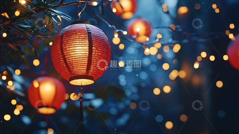 高清大图下载【趣麦麦图】红灯笼