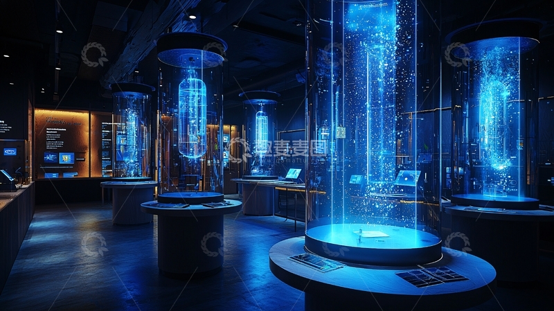 高清大图下载【趣麦麦图】科幻未来展厅