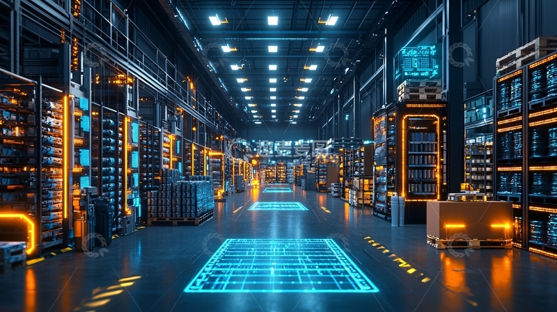 高清大图下载【趣麦麦图】数据中心内部场景