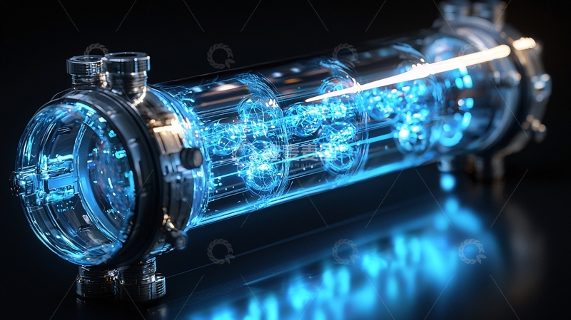 高清大图下载【趣麦麦图】透明管状机械结构