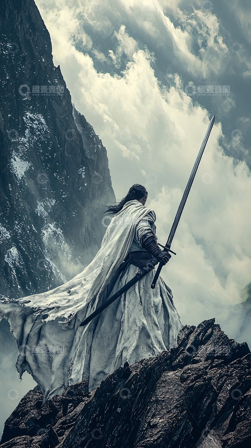 高清大图下载【趣麦麦图】剑士