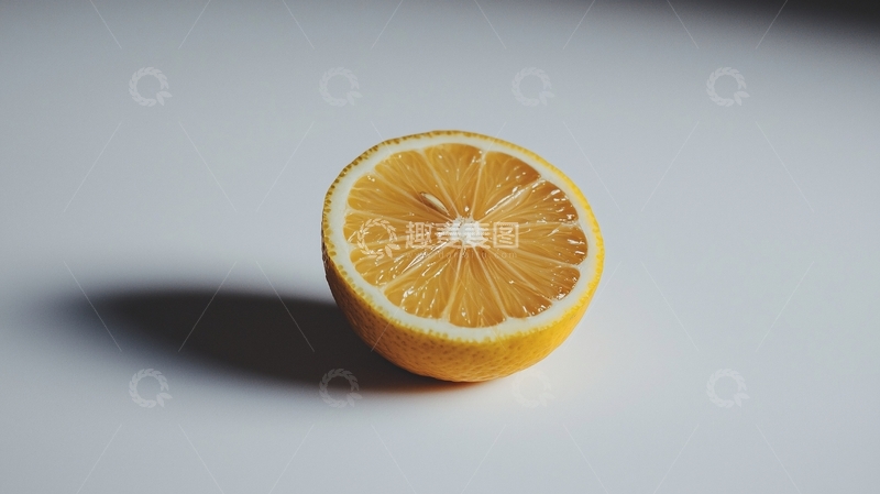 高清大图下载【趣麦麦图】柠檬切片3