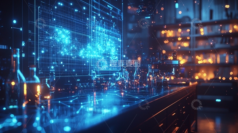 高清大图下载【趣麦麦图】未来科技感