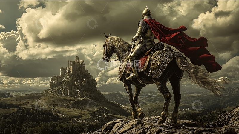高清大图下载【趣麦麦图】骑士