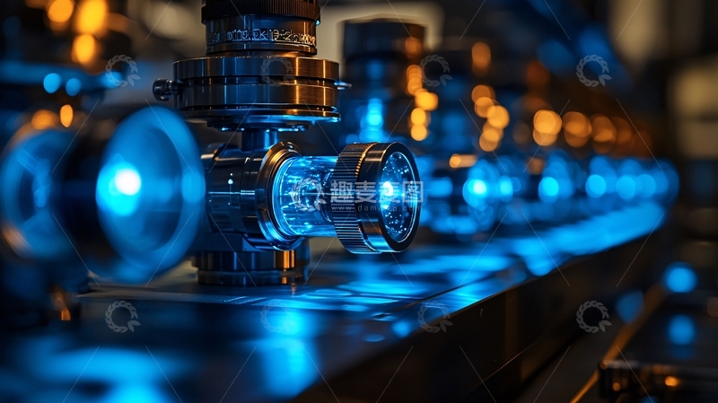 高清大图下载【趣麦麦图】精密仪器发光管