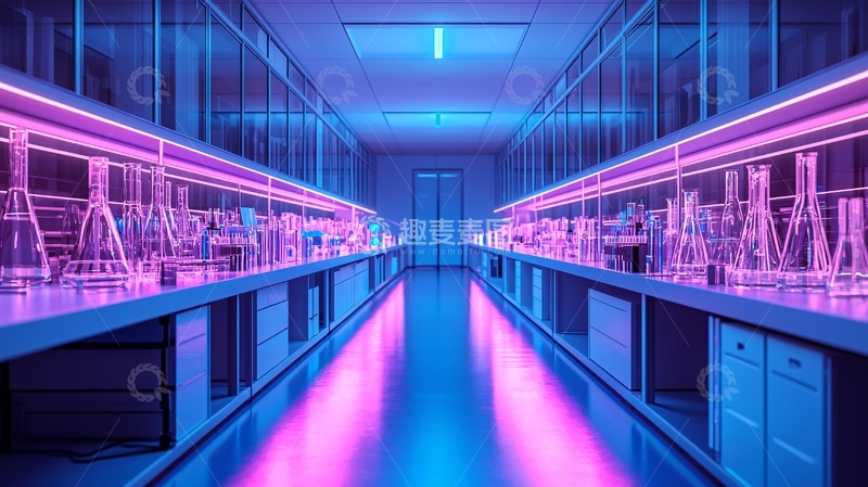 高清大图下载【趣麦麦图】实验室走廊