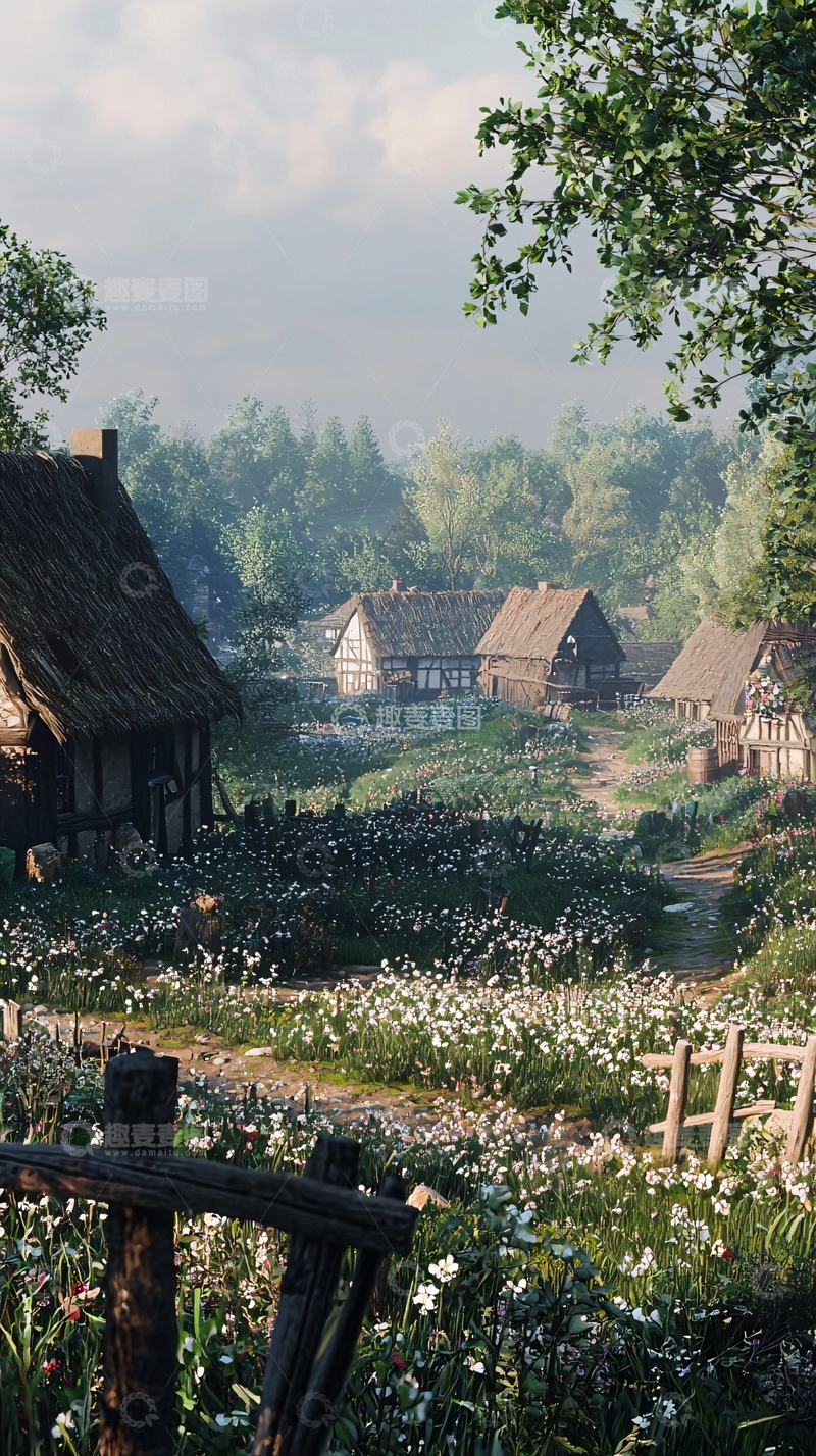 高清大图下载【趣麦麦图】田园乡村风光