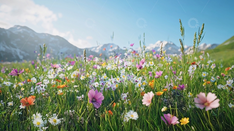 高清大图下载【趣麦麦图】高山野花