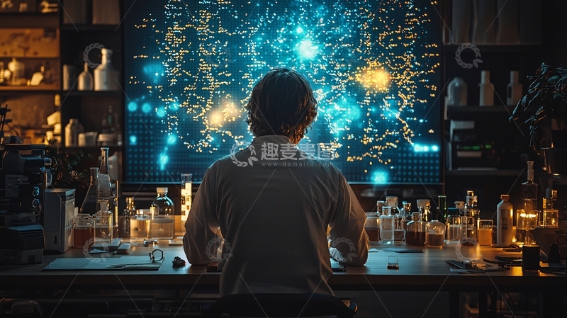 高清大图下载【趣麦麦图】科学研究实验室