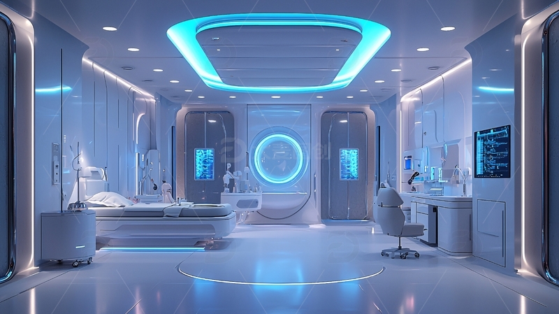高清大图下载【趣麦麦图】未来医疗室