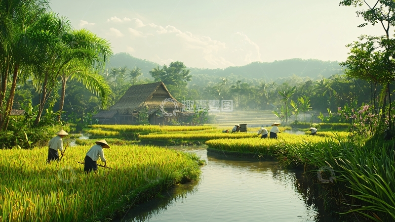 高清大图下载【趣麦麦图】田园风光118