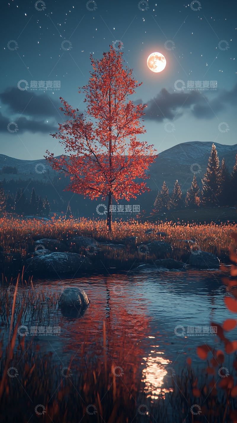 高清大图下载【趣麦麦图】红树