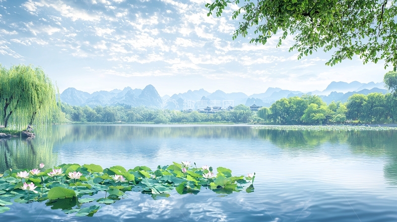 高清大图下载【趣麦麦图】山水画