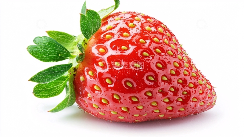 高清大图下载【趣麦麦图】新鲜红润饱满草莓