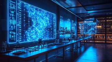 科技感酒吧未来感十足