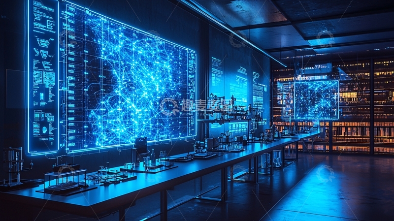 高清大图下载【趣麦麦图】科技感酒吧未来感十足