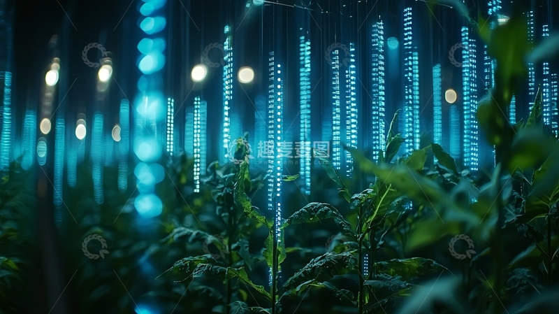 高清大图下载【趣麦麦图】智能农业室内场景