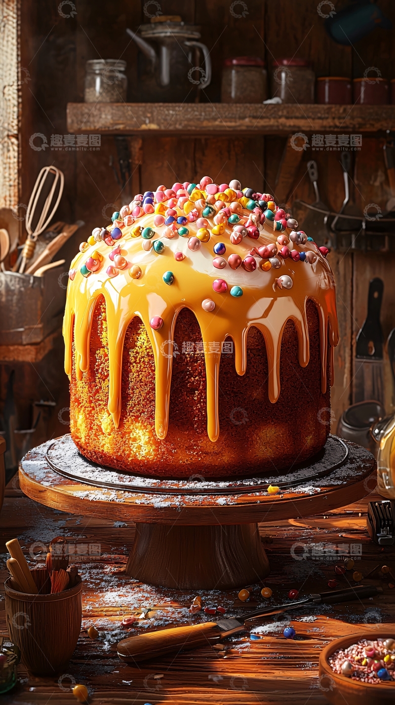 高清大图下载【趣麦麦图】诱人蛋糕