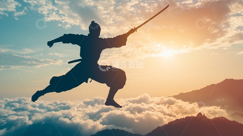 高清大图下载【趣麦麦图】武士