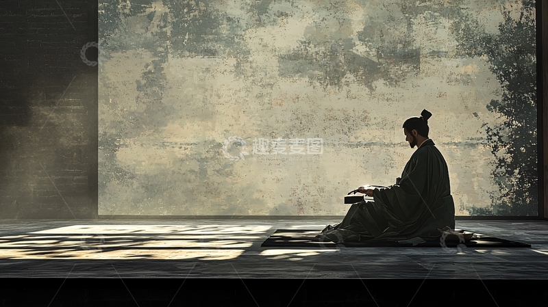 高清大图下载【趣麦麦图】禅意