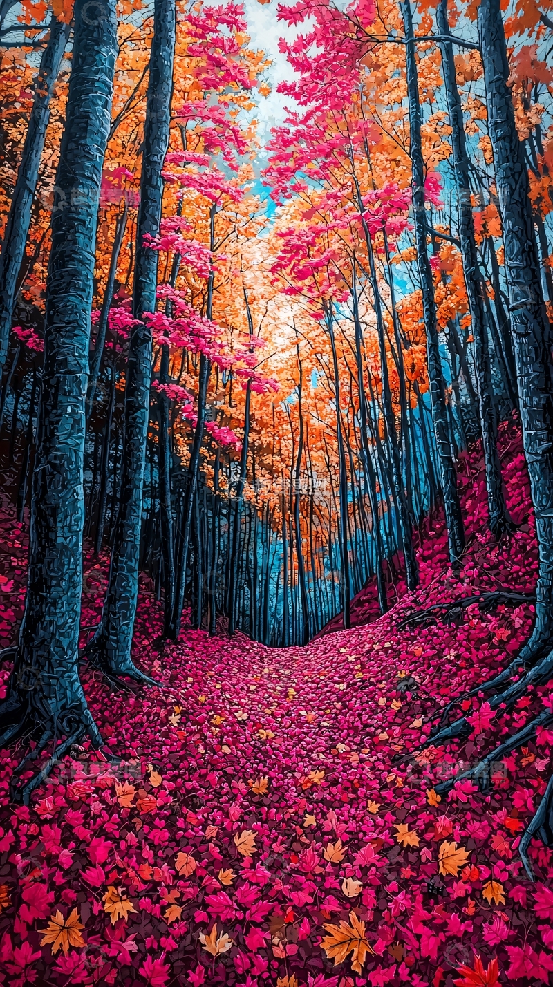 高清大图下载【趣麦麦图】梦幻森林