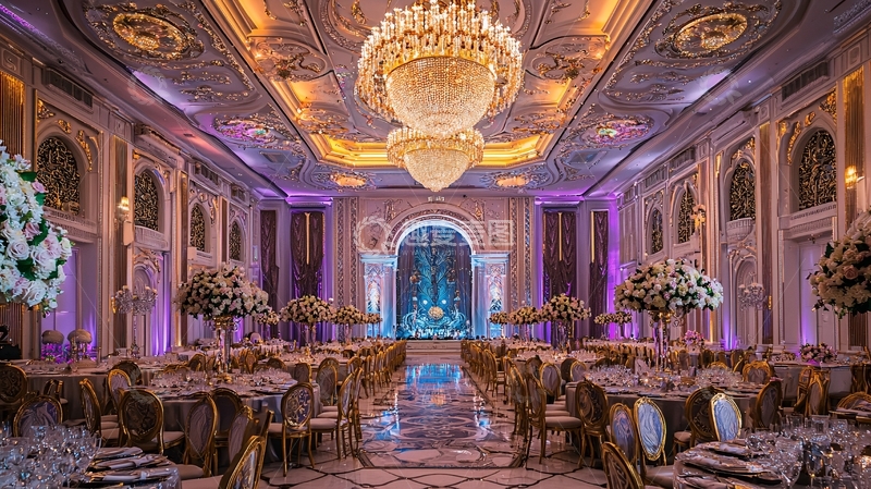 高清大图下载【趣麦麦图】奢华婚礼宴会厅