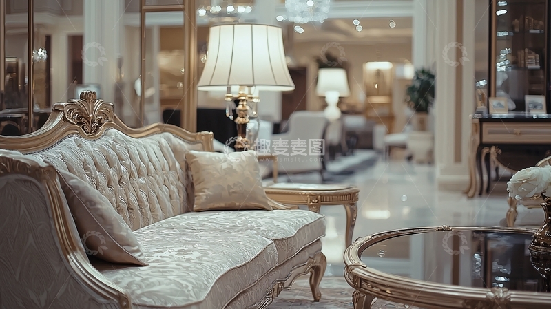 高清大图下载【趣麦麦图】欧式复古沙发