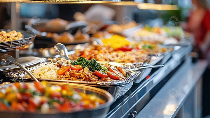 高清大图下载【趣麦麦图】自助餐美食
