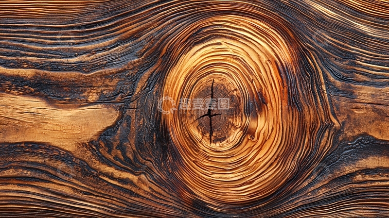高清大图下载【趣麦麦图】木纹特写年轮