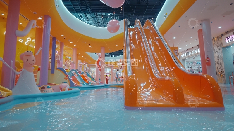高清大图下载【趣麦麦图】室内水上乐园